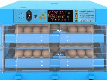 incubator 128 capacity with automated controllers and turnings