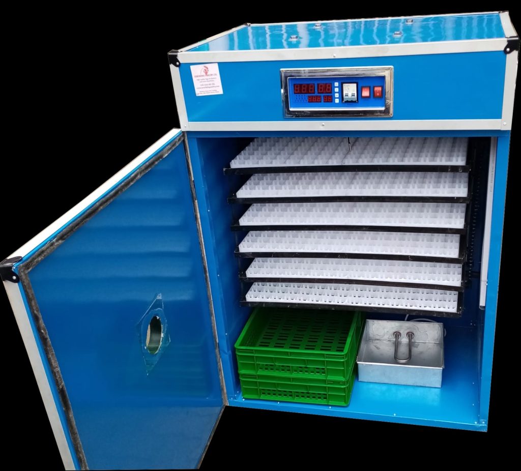 1056 Eggs incubator with digital intelligent controller fully Automatic incubator