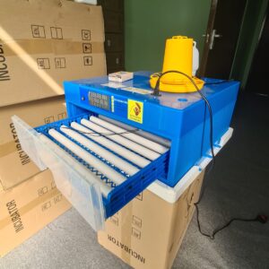 New model imported fully automatic 64 eggs incubator