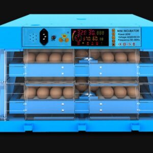 Incubators for Hatching Eggs 128 Eggs Digital Incubator Heat Preservation and Water Retention One-Click Heat Preservation Suitable for Chickens, Ducks, Quails