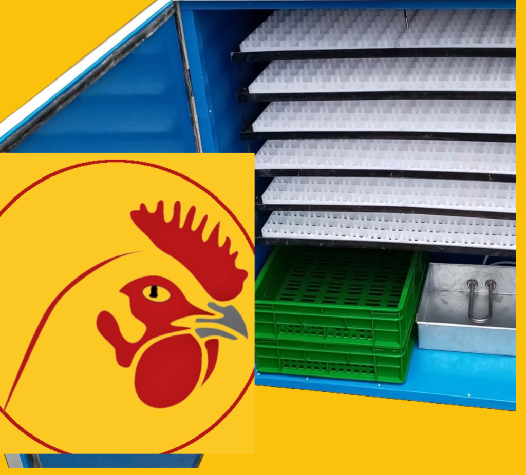 1056 Eggs Incubator Fully Automatic Poultry Hatcher Machine with Temperature Control, for Chicken Duck Dove Quail