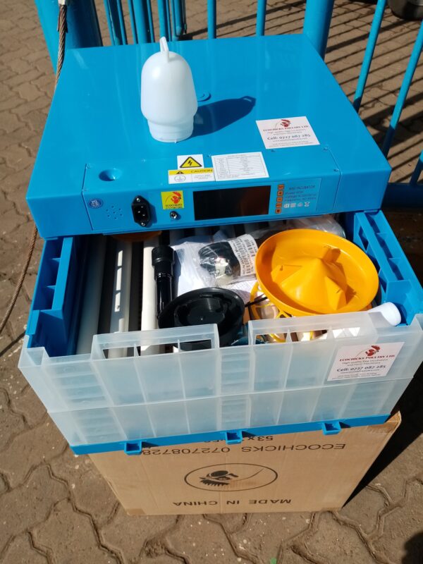 64 Eggs Fully Automatic Poultry Hatcher Machine with Temperature Control and Auto Turning, for Hatching Chicken Duck Goose Birds