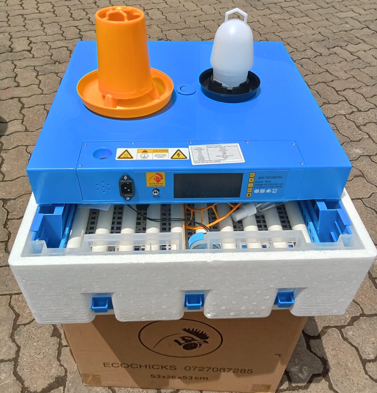 Solar & AC/DC  64 Egg Automatic Incubator 
