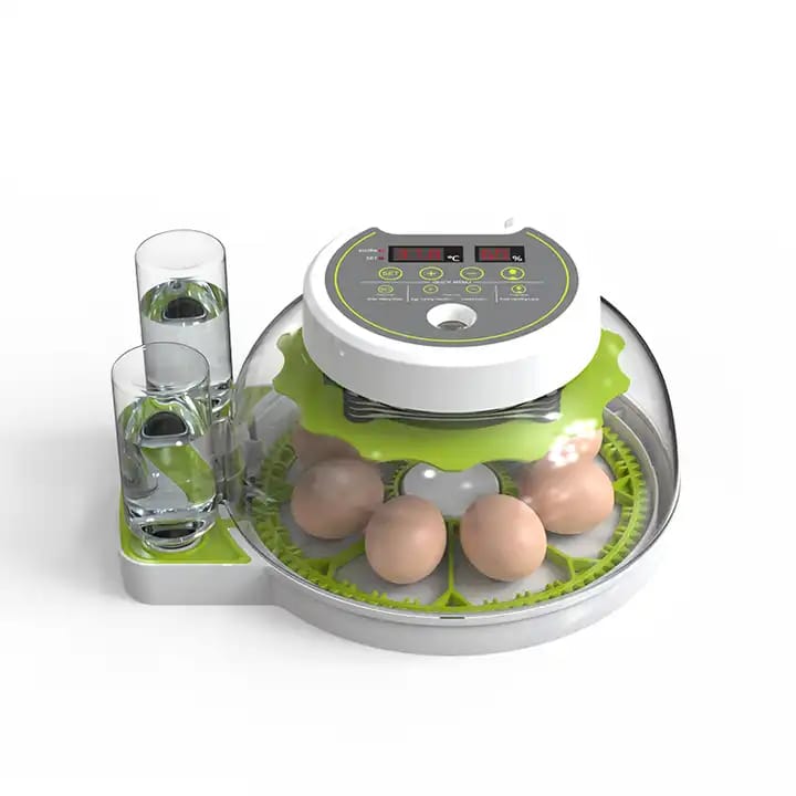 18 eggs incubator green color