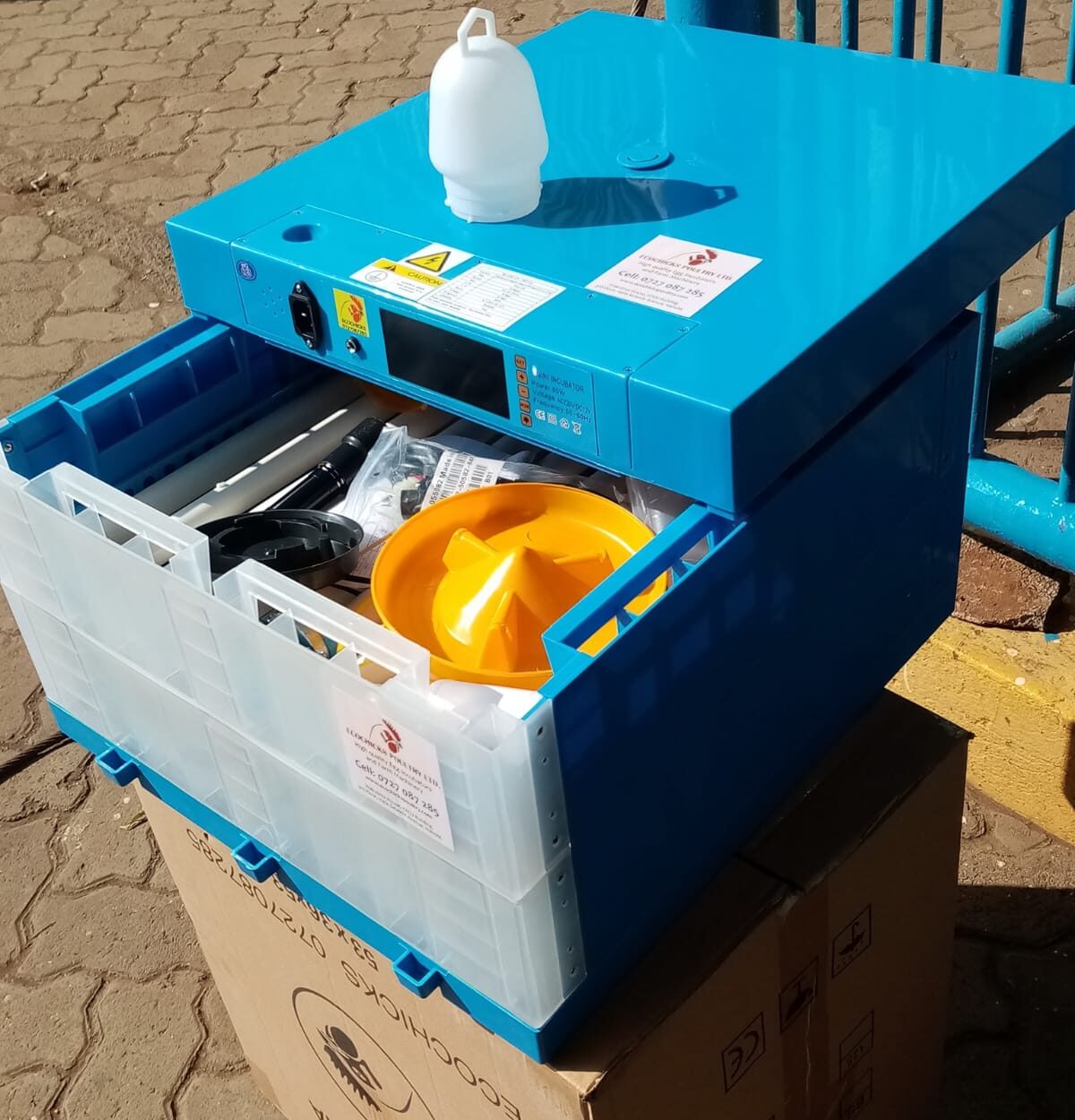 Solar & AC/DC  128Egg Automatic Incubator