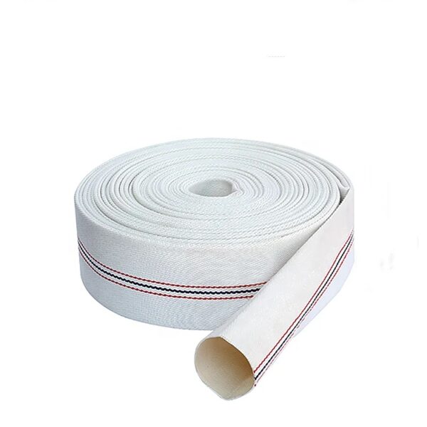 2" × 30M Kmax Italy White Canvas Delivery Pipe