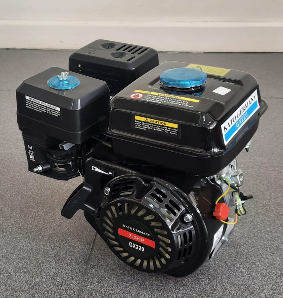 7.5hp Petrol Engine 4-Stroke Industrial Kato Germany