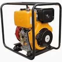 14HP Rhino Japan Diesel Water Pump – Yellow High-Pressure, Rope Start (3", 110m, 65m³/hr)